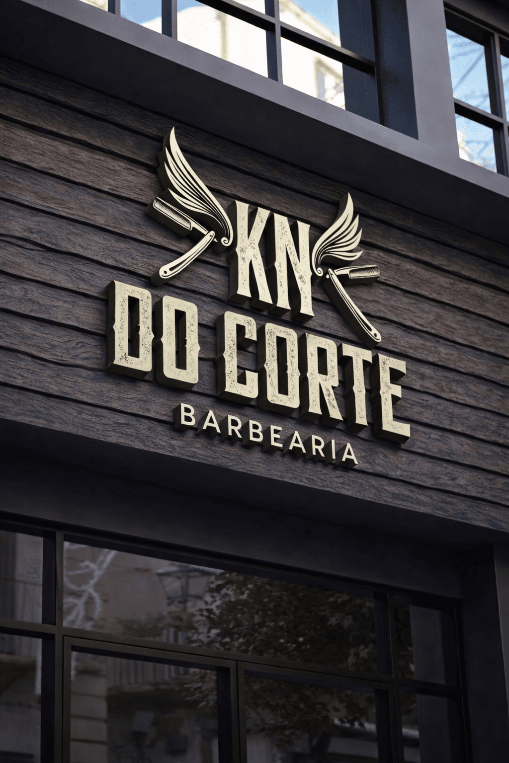 Logo da Barbearia